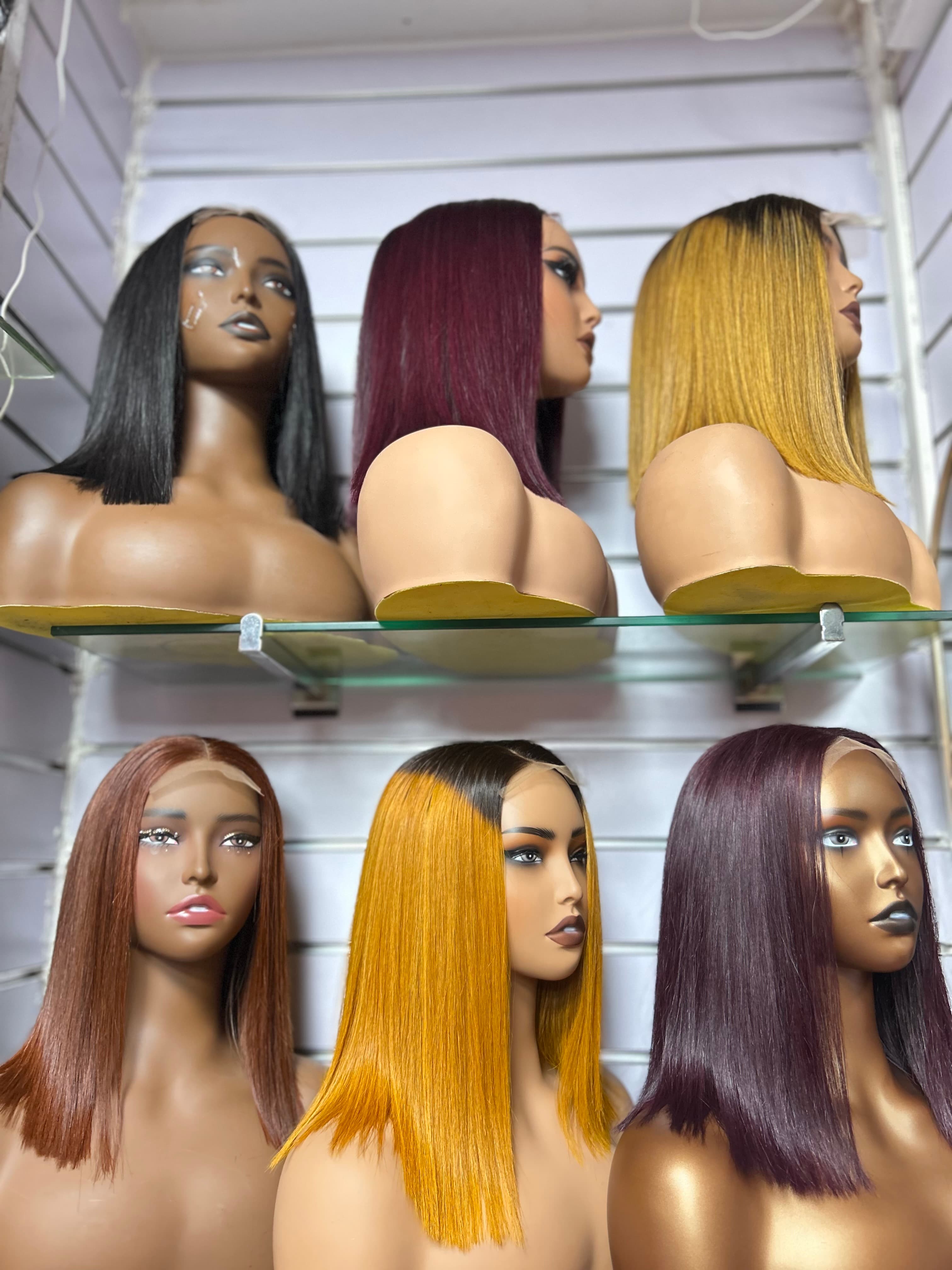 Virgin human hairs